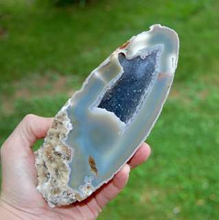 Natural Agate Druze Oco Polished Face  