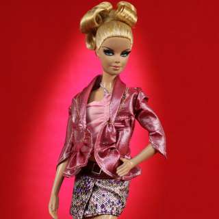 LD1264 Pink Designer Fashion Set Barbie Silkstone FR  