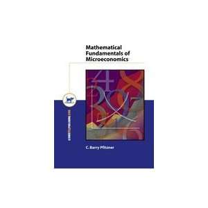  Mathematical Fundamentals of Microeconomics Books