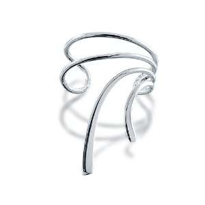  925 Sterling Silver Whimsical Ear Cuff Right Ear Jewelry