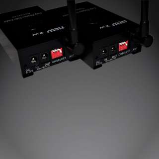 4ghz 2w wireless audio video transmitter & receiver  