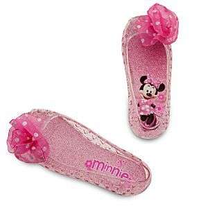 MINNIE MOUSE~PINK~Light Up Costume SHOES~9/10~NU~Disney  