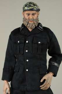 mc0033 military black shirt & trousers for 12 figures  