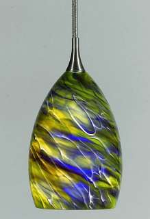Swirl Contemporary Modern Glass Light Pendant Lighting  
