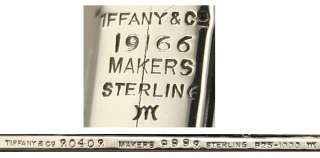TIFFANY STERLING SILVER DRESSER VANITY SET c1920s  