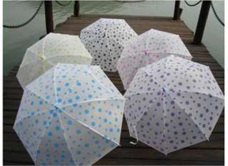   New Beautiful Translucent Women Umbrella/ Rain Umbrella AU005  