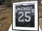 Fred Biletnikoff Signed Framed Raiders Jersey Autograph  