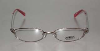 GUESS GU1495 Designer WOMEN Eyeglass OPTICAL Frame PINK  