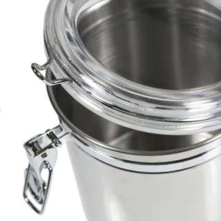 Simply Genius Stainless Steel Kitchen Canisters Dry Food Storage Jar 