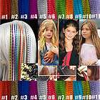   Synthetic Feather Hair Extension 140pcs+ 150pcs Beads+2 Crimp Tool
