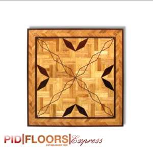 12x12 Hardwood Parquet Tile Flooring  