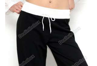 Sexy Yoga Sport Belly Dance Lie Fallow Pants Trousers  