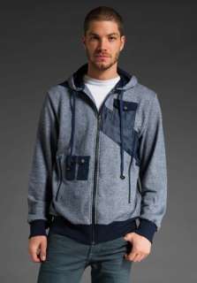 INSOUND Triblend Built In Speaker Hoodie in Dusk Heather at Revolve 