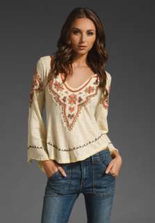 FREE PEOPLE Hauz Khas Village Top in Antique Combo  