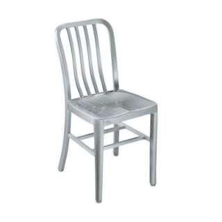   Aluminum Side Chair With Metal Seat 2478400440 