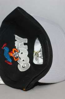 Vintage Deadstock Goofy Snapback HatBlkSil  Karmaloop   Global 