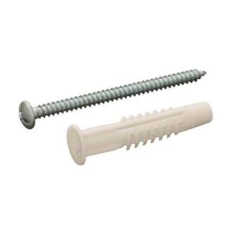 Crown Bolt #8 X 2 In. Knotting Anchors White (10 Pieces) 80594 at The 