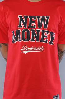 RockSmith The New Money Tee in Red  Karmaloop   Global Concrete 