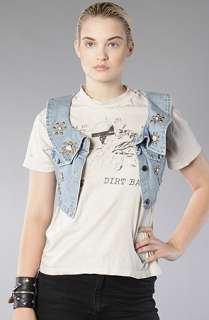 Vintage Boutique The Jewel of The Night Denim Vest  Karmaloop 