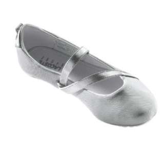 Lacoste Ballerina Frauen Nima, silber/weiß  Schuhe 