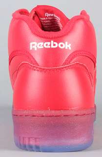 Reebok The Workout Mid Ice Sneaker in Red  Karmaloop   Global 