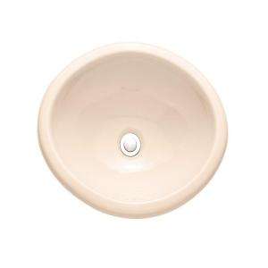 American Standard Sebring Drop in Bathroom Sink in Bone 0573.000.021 
