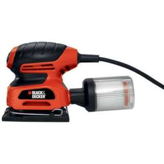 BLACK & DECKER 1/4 Sheet Sander with Filtered Dust Collection QS900 at 