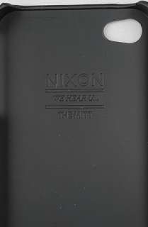Nixon The Grip Leather iPhone 4 Case in Black  Karmaloop   Global 