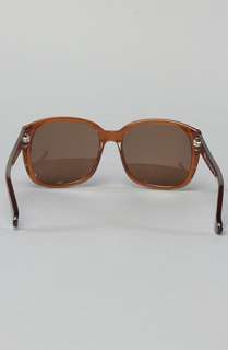 House of Harlow 1960 The Julie Sunglasses in Light Brown and Gold 