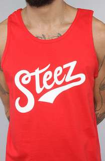 Primitive The Steez Tank in Red  Karmaloop   Global Concrete 