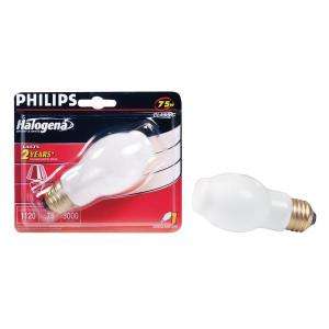   75 Watt Halogena Household Light Bulb 249276 