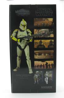 SideShow Comic Con Star Wars 12 Figure Clone Commander  