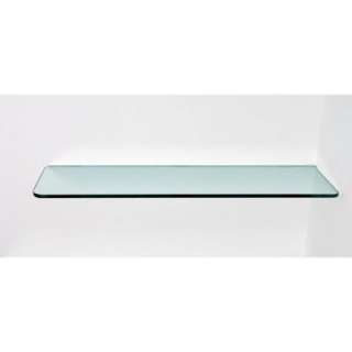 Floating Glass Shelves 8 X 30 X 3/8 Rectangle Glass Corner Shelf R830 