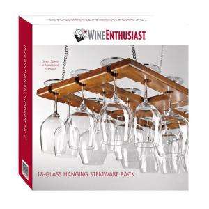 Wine Enthusiast Foldable Hanging Stemware Rack 670 14 at The Home 