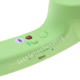   Volume + /   Telephone Handset For iPhone 4 4G 3G 3GS Green  