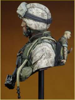 Military bust Hobby Model USMC FALLUJAH  Resin kit  