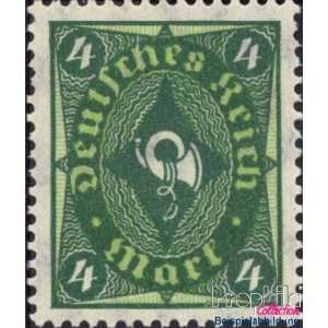 Briefmarken für Sammler Deutsches Reich 173, seltenes Wasserzeichen 