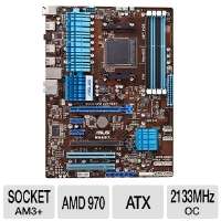ASUS M5A97 AMD 9 Series AM3+ Motherboard   ATX, Socket AM3+, AMD 970 