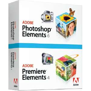 Adobe PhotoShop v6.0 & Premiere Elements v4.0 