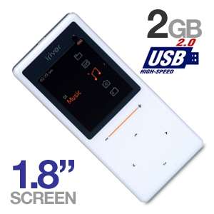 iriver T6 2GB  Player   White 