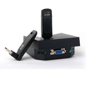 Atlona AT AIR3 PC to TV Wireless Audio Video Adapter   Audio, VGA 