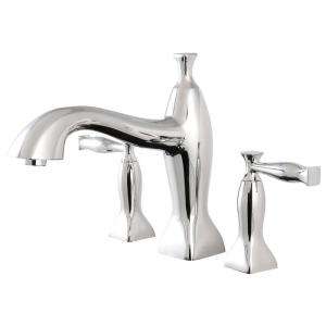 Glacier Bay Nareen 2 Handle Roman Tub Faucet   Chrome 0476300A at The 