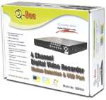 SEE QSD004 4 Channel DVR   USB 2.0 port, HDD Interface Item#  Q300 