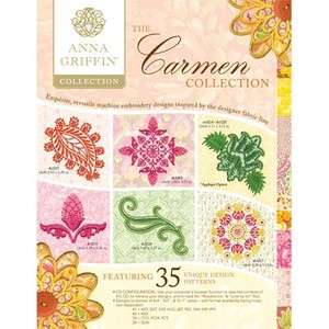 EMBROIDERY CD CARMEN COLLECTION BY ANNA GRIFFIN  