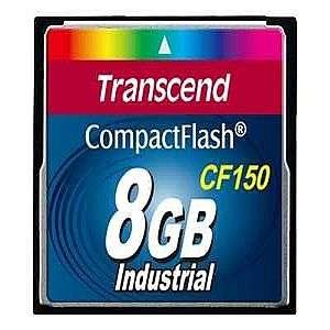 Transcend CF150 Industrial Grade   Flash memory card   8 GB   150x 