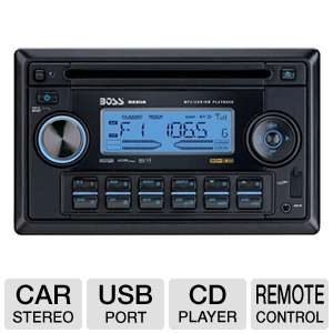Boss 822UA In Dash Head Unit Car Stereo   CD Receiver, 320 Watts Total 