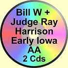 EARLY IOWA ALCOHOLICS ANONYMOUS HISTORIC TALKS JUDGE RAY HARRISON BILL 