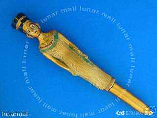 EGYPTAIN,Collector Pen,Set of 3, Nefertiti, Tutankhamu  