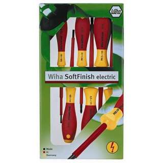 WIHA SoftFinish VDE Schraubendrehersatz 320NK6 6tlg.Schlitz/PH