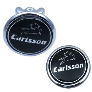 Mercedes Benz Carlsson Hood Bonnet Flat Emblem Badge / Carlsson Flach 
